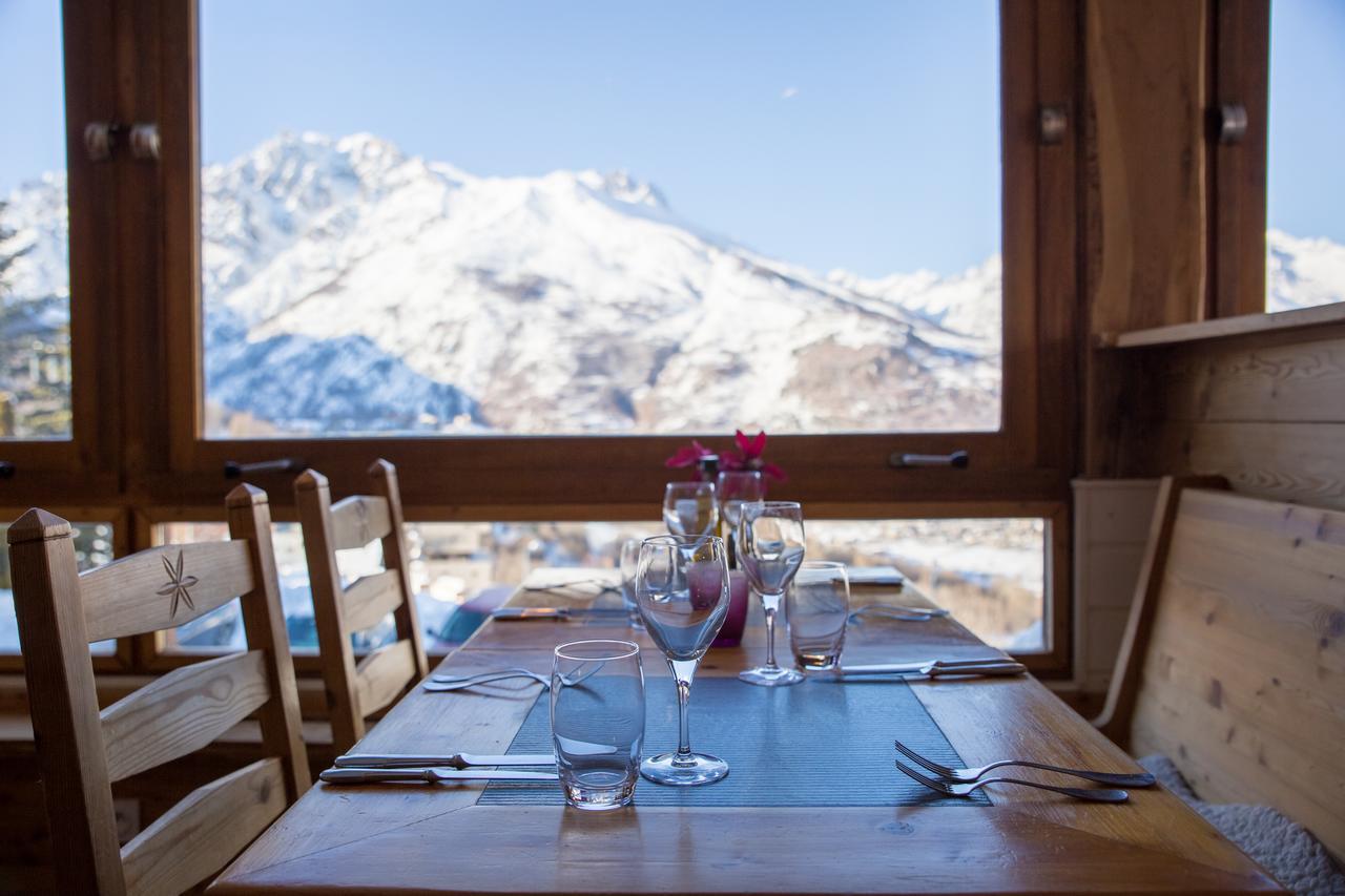 Hotel Restaurant Saint Roch Puy-Saint-Vincent Eksteriør bilde